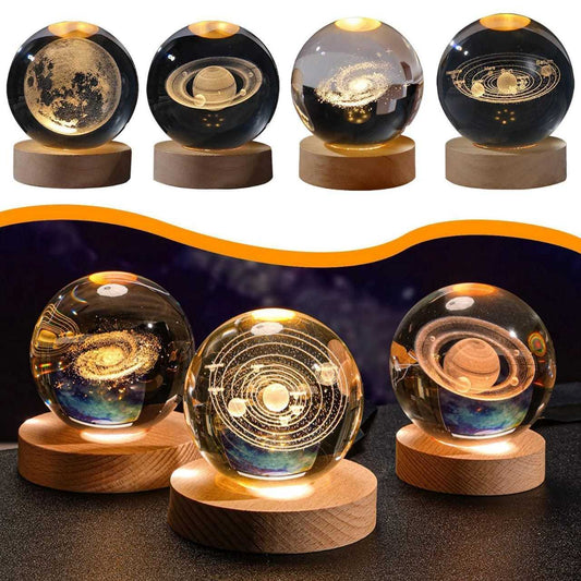 ESFERA DE CRISTAL LUZ LED