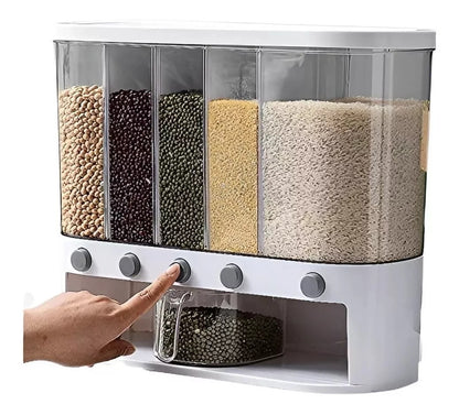 Dispensador Y Organizador De Granos 5pcs