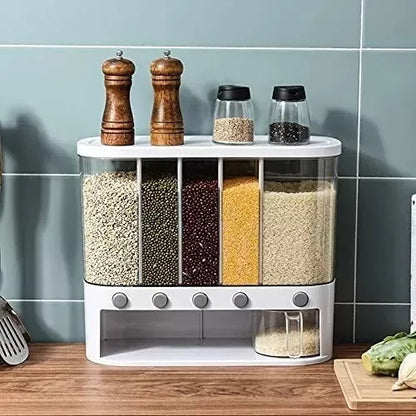 Dispensador Y Organizador De Granos 5pcs